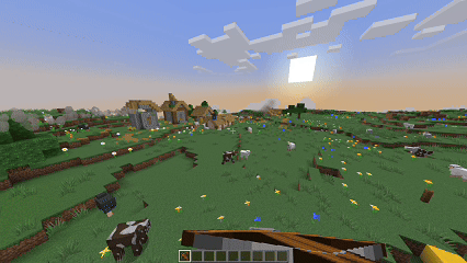 A player using the ender shot ability